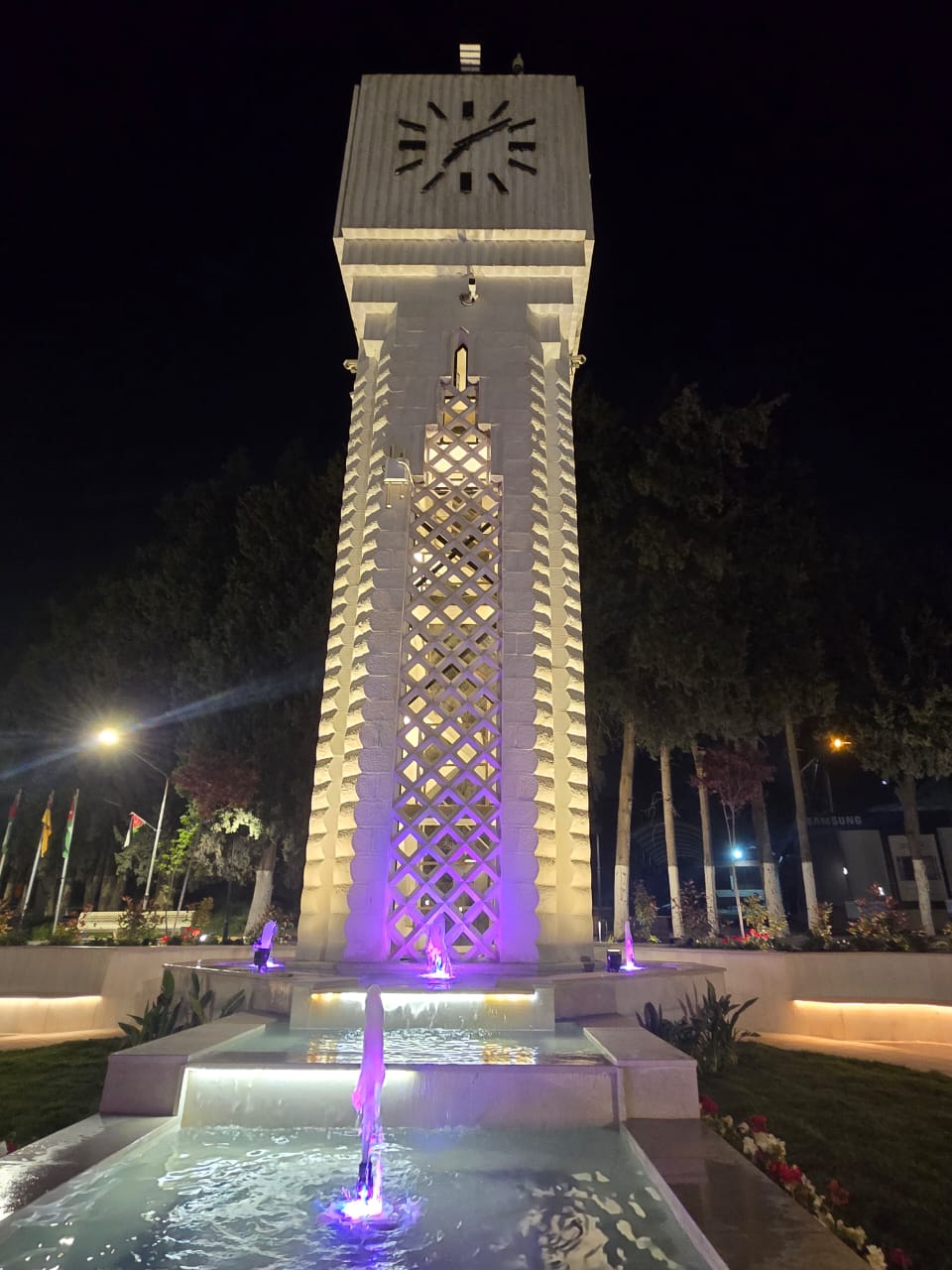 Tower clock installed by Pure Vision in Jordan